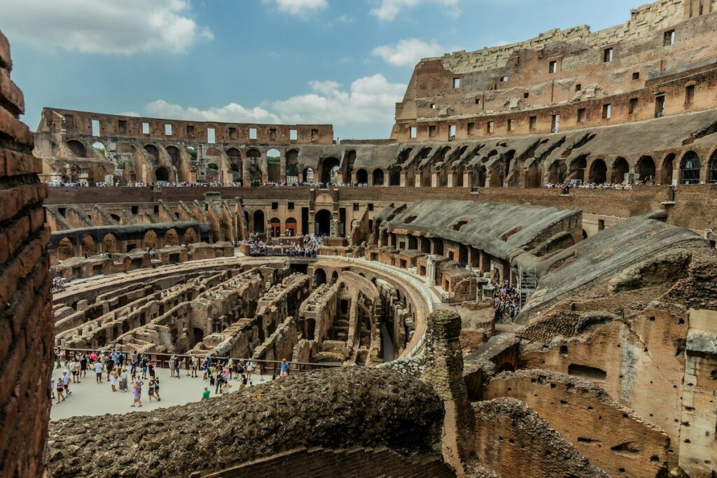 Colisee interieur - Les Escapades à Rome