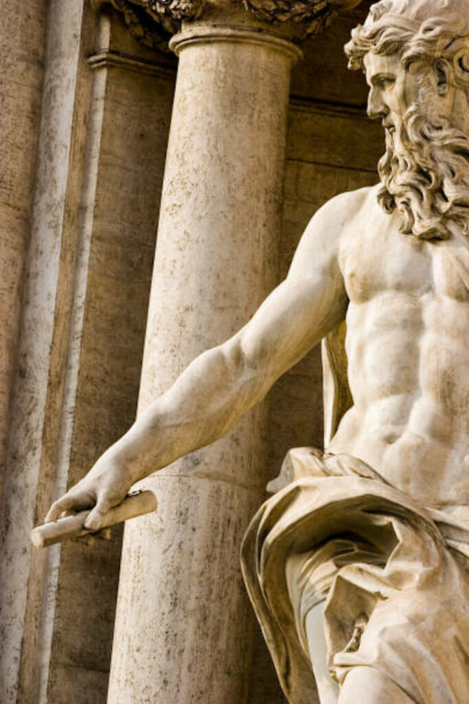 Fontaine de trevi, neptune - Les Escapades à Rome