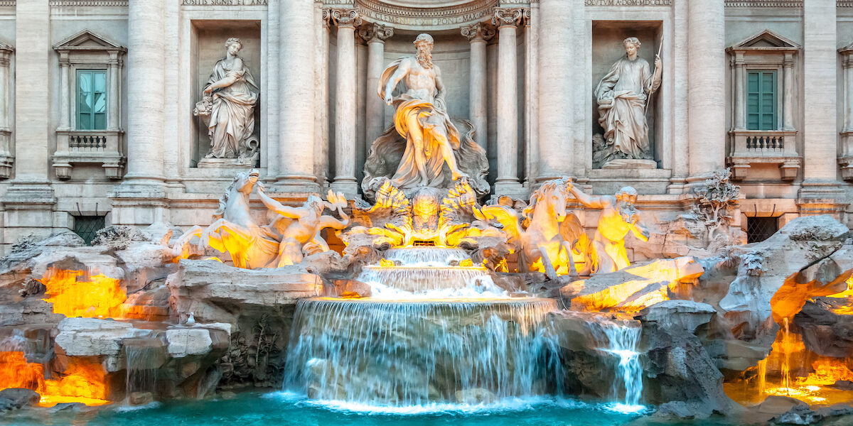 Fontaine de Trévi - Les Escapades à Rome