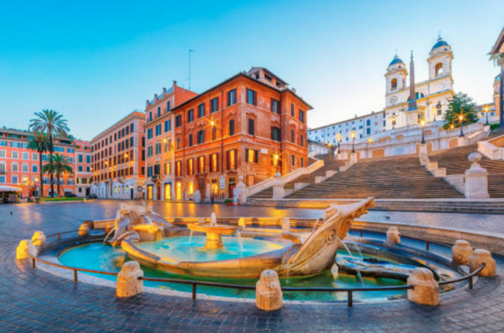 Fontaine Baraccia - Les Escapades à Rome