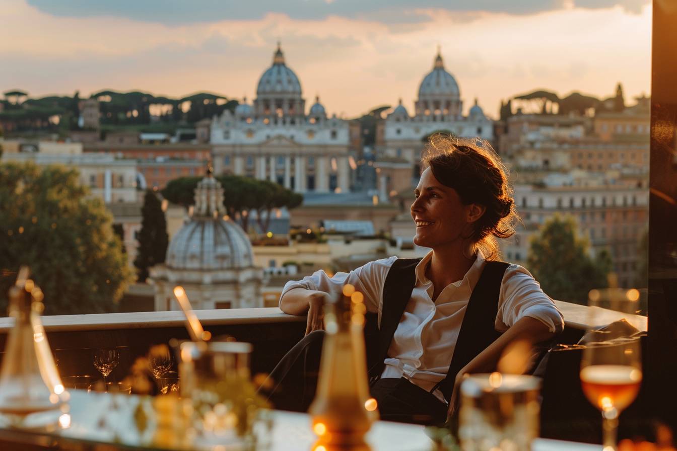 En quoi un séjour dans un hôtel à Rome favorise-t-il le networking ?