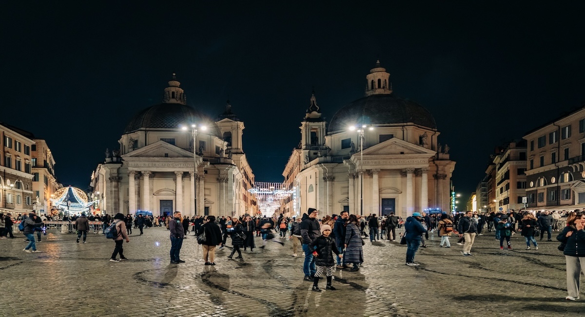 eglises jumelles piazza del popolo - Les Escapades à Rome