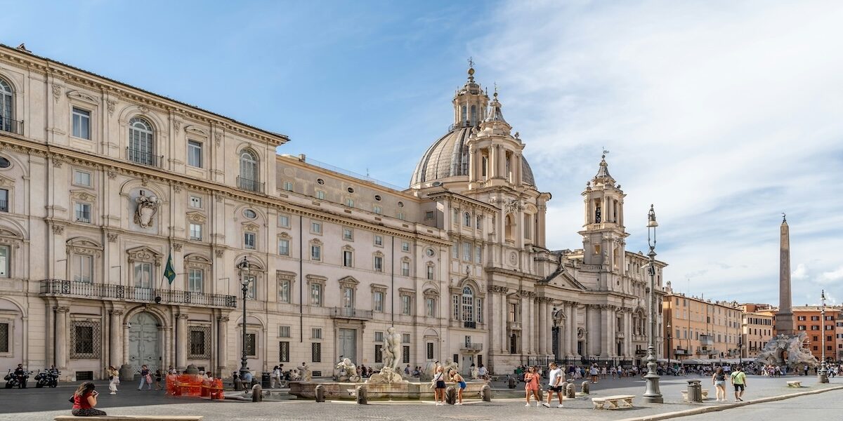 piazza navona -Les Esacapades à Rome