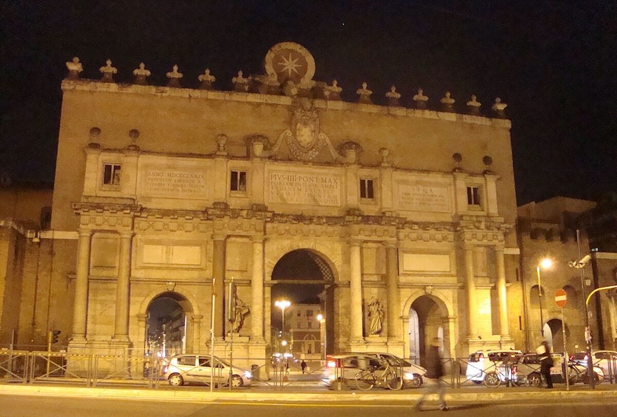 porta flaminia piazza del popolo - Les Escapades