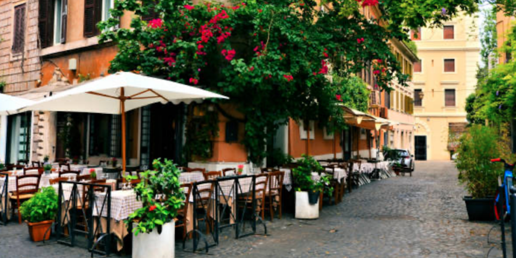 trattoria du quartier de Trastevere - Les Escapades à Rome