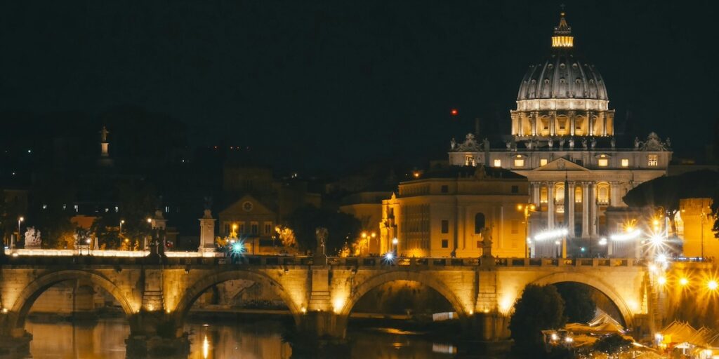 Cité du Vatican de nuit - Les Escapades à Rome