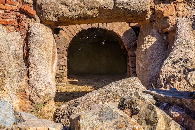 Entrée Ruines Rome