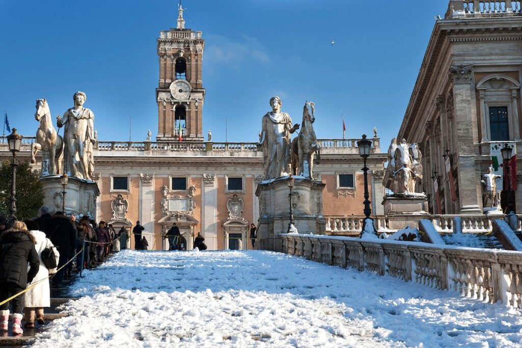 Place du Capitole - Les Escapades à Rome