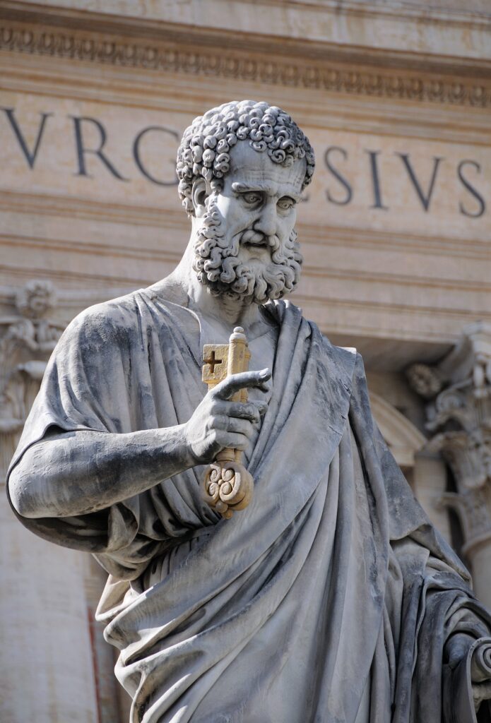 Statue de Saint-Pierre - Les Escapades à Rome